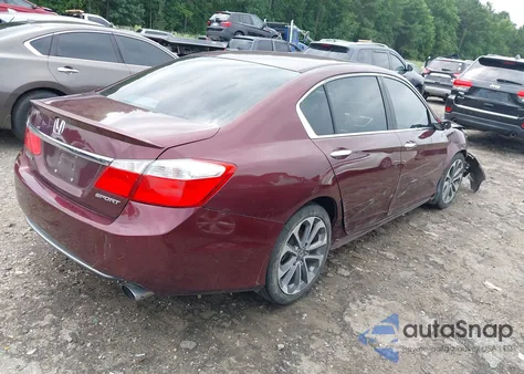 2014 Honda Accord Sport from USA, damaged, VIN 1HGCR2F5XEA240743